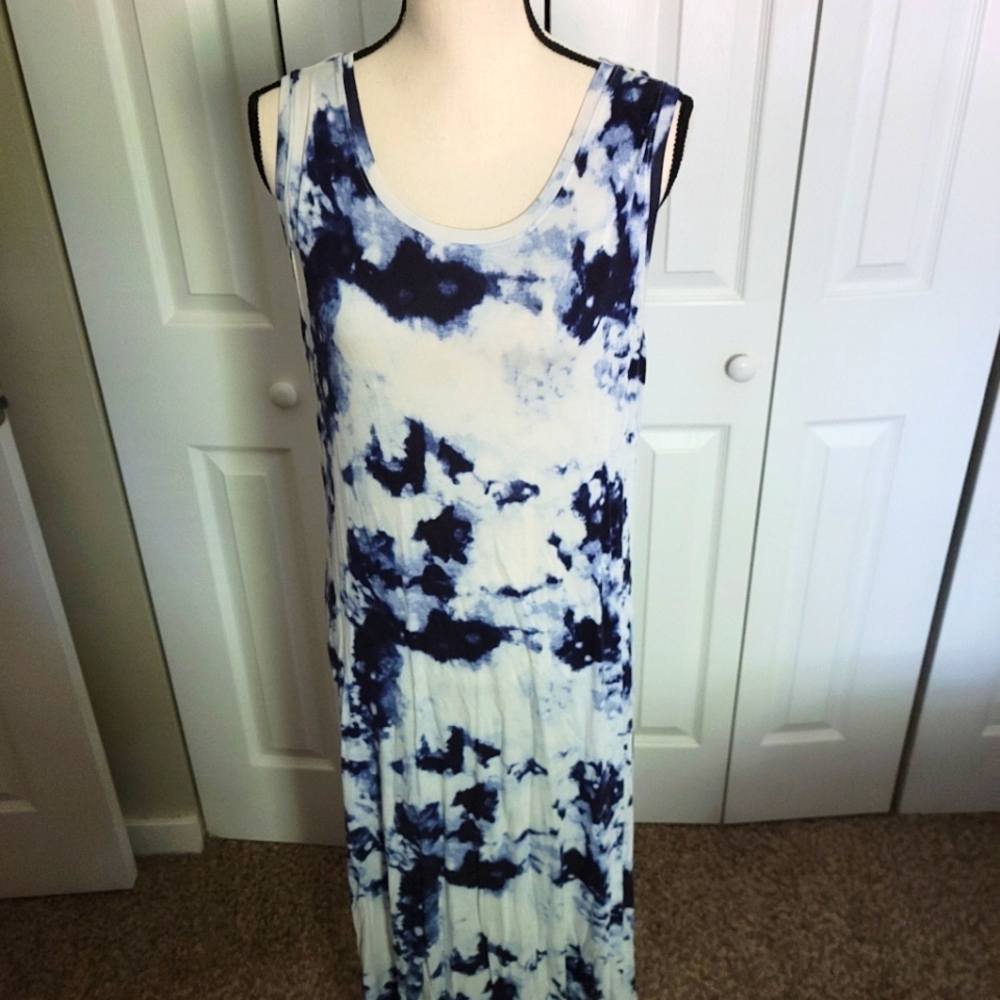 New York and Company Tiedye Maxi Dress
